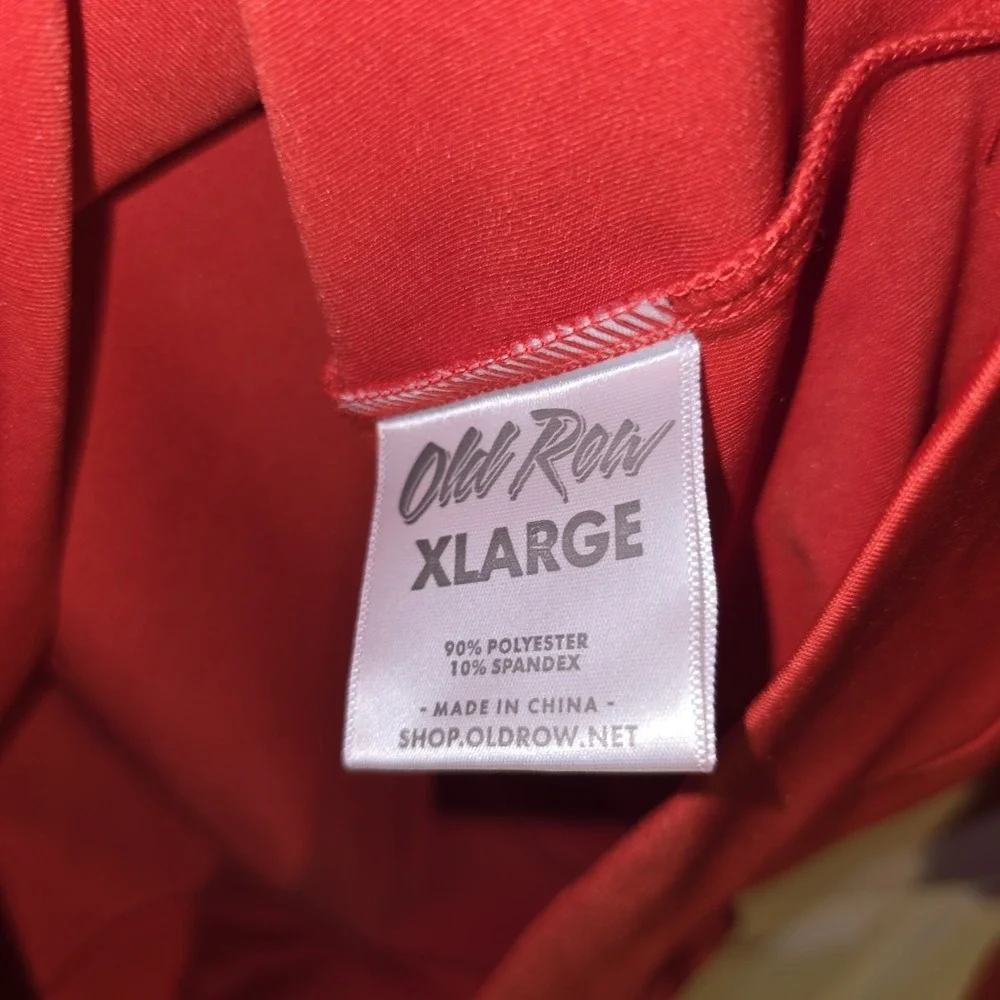 Old Row Mens‎ Tailgate Quarter-Zip Pullover Size XL Red NWT